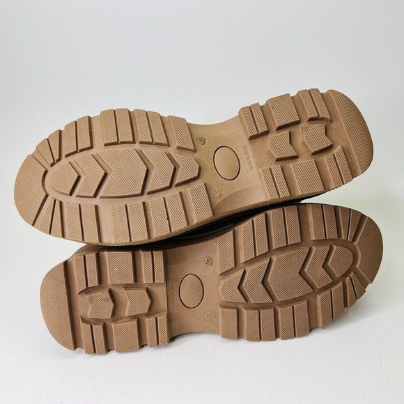 Hee Women’s Leather Lace-Up Boots US 9.5-10 Tan Mushroom‎ - Picture 6 of 8